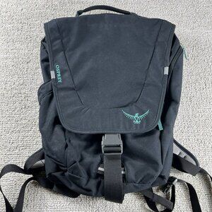 Osprey Flap Jill Hiking Travel Backpack Black Teal